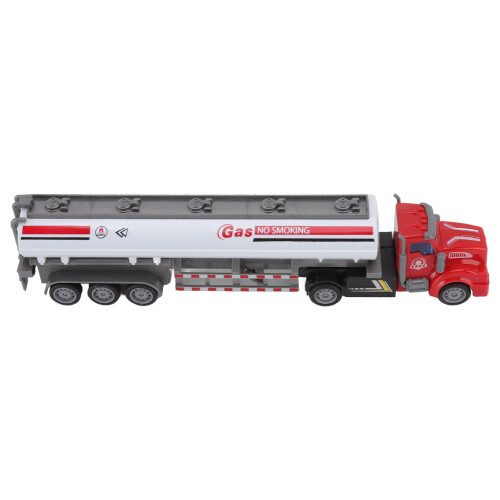 Pull Back Heavy Duty Oil Tanker Truck Model 1/48 Construction Vehicle