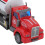 Pull Back Heavy Duty Oil Tanker Truck Model 1/48 Construction Vehicle 3