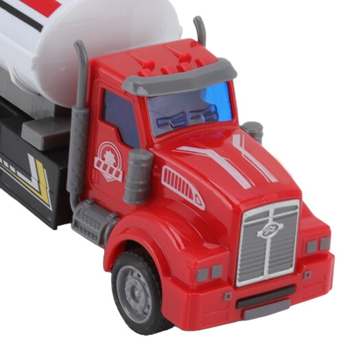 Pull Back Heavy Duty Oil Tanker Truck Model 1/48 Construction Vehicle 2