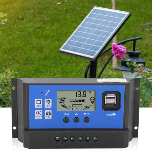 Intelligent Solar Panel Battery Regulator Charge 1