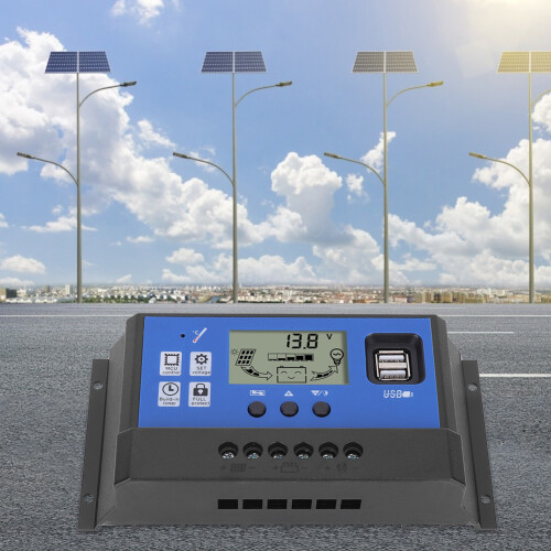 Intelligent Solar Panel Battery Regulator Charge 2