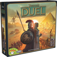 (Confrontation)7 Wonders Duel Brettspiel Basisspiel Strategie Erwachsene Kinder Familie Karte Paare