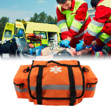 Trauma Tasche Orange Tragbar Großkapazität Oxford Stoff Outdoor Erste-Hilfe-Tasche Trauma Notfalltasche Heimmedizin-Tasche