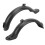 Electric Scooter Mudguard Black Splash Proof Replacement 4 Hole 9