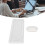 Wireless Keyboard Mouse Combo 2.4G Ergonomic Silent White 14