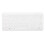 Wireless Keyboard Mouse Combo 2.4G Ergonomic Silent White 12