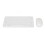 Wireless Keyboard Mouse Combo 2.4G Ergonomic Silent White 16