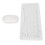 Wireless Keyboard Mouse Combo 2.4G Ergonomic Silent White 1