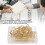 Office Home School Planner Clips 100Pcs Gold Anti Rust Electroplating Crown 6
