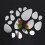 Decorative Oval Acrylic Mirror Wall Sticker Art 9