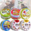 (ABCD)Tartaruga Ninja Sofia Gioco Carte Inglese Dobble Genitori Gathering Puzzle 6