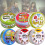 (ABCD)Tartaruga Ninja Sofia Gioco Carte Inglese Dobble Genitori Gathering Puzzle 5