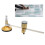 400mm Adjustable Compasses Type Glass Circle 10