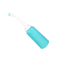 500 ml tragbarer Bidet-Handspender, hitzebeständig, Damen-Waschspray für private Pflege, Reinigung, blau