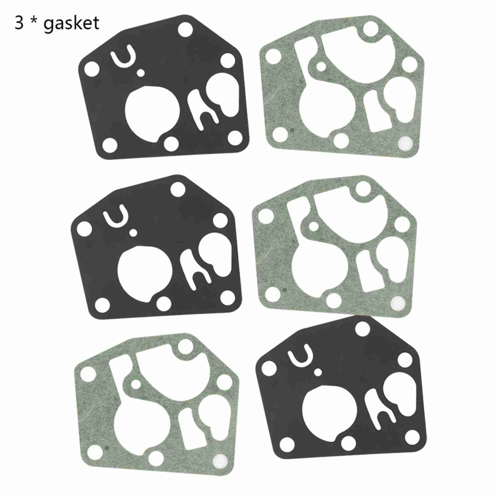 3 X Briggs And Stratton Carburettor Diaphragm / 9387669565707