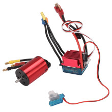 Bürstenloser Motor ESC-Kit 4500KV Bürstenloser Motor 35A Programmierbarer Bürstenloser ESC für 1/14 und 1/16 RC Auto
