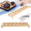 Bamboo Teacup Holder Shelf Tea Cup Draining Rack 15