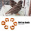 001‑100 Numbered Bird Leg Bands 8mm Poultry 15