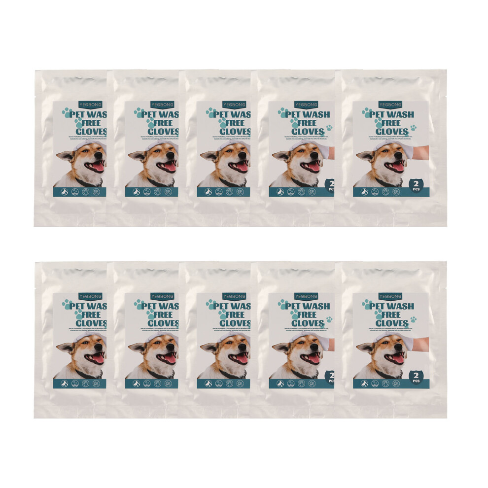 10Pcs Pet SPA Clean Gloves Odor Stain Removal Pet-image-OPC-PJN7KQ6-NEW