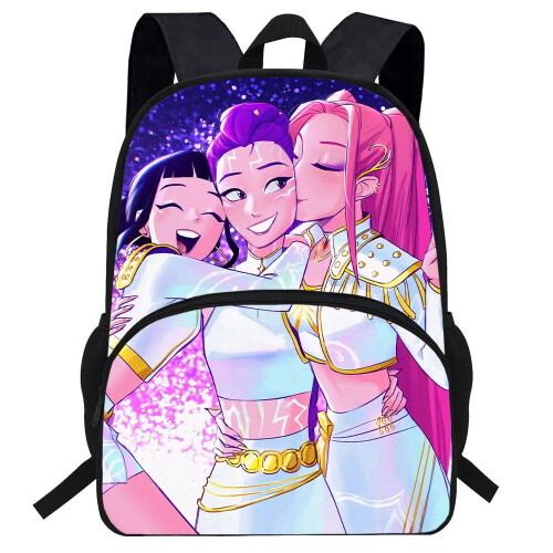 Sac à dos étudiant de mode, sac à dos de dessin animé étudiant venin