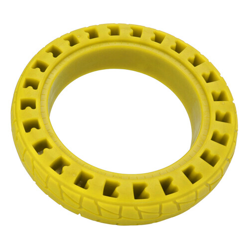 Amarillo 8.5in Neumático de goma Doble Panal 2