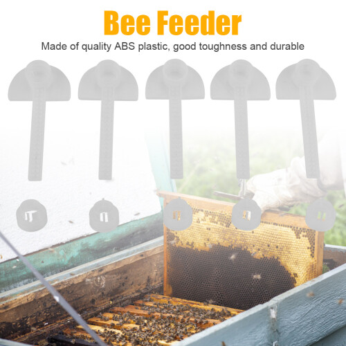 5Pcs/Set Duckbilled Beehive Bee Feeder Water 1