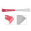 Stainless Steel Painted Red Beehive Scraper 11