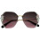 Gafas de sol con strass UV400 lentes gradientes de cristal 2