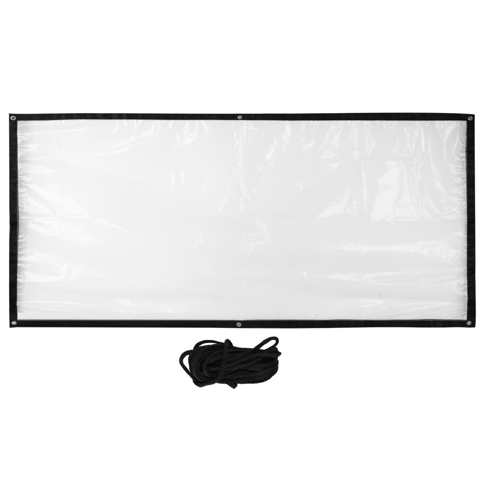 1mx2m Rain Tarp Transparent Cover Shade Sail-image-OPC-PJN7RJ6-NEW