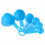 7Pcs Set Plastic Measuring Cups Spoons Measure Tea 13