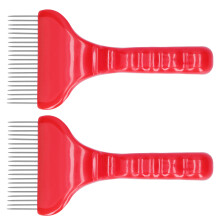 2PCS 21 Tin Uncapping Fork Stainless Steel