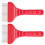 2PCS 21 Tin Uncapping Fork Stainless Steel 1