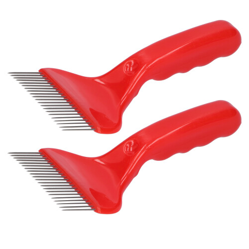 2PCS 21 Tin Uncapping Fork Stainless Steel 2