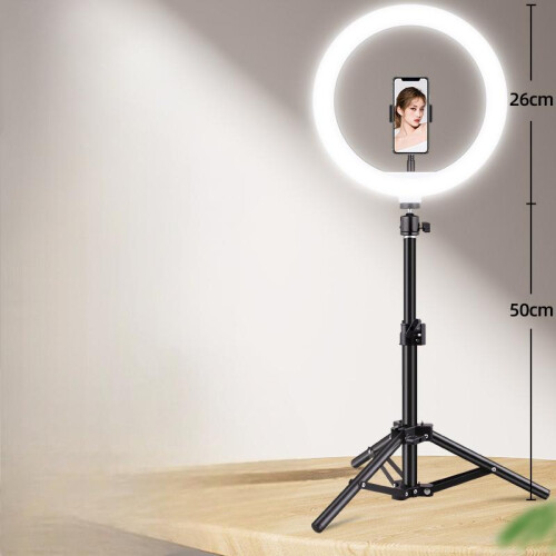 Tripod beauty light 50cm bracket + 26cm fill light