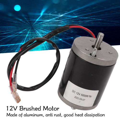 Small 12V 120W Brushed Motor with D Shaft for DIY Projects 2
