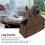 Portable Canvas Log Carrier Firewood Storage Tote 14