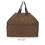 Portable Canvas Log Carrier Firewood Storage Tote 13
