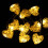 10LED Warm Romantic Heart Shaped Rattan Ball 4