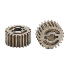 2 Stück Edelstahl Metall Portal-Antriebsrad Ausgabefahrzeug für Traxxas RC Auto Upgrade Teil Zubehör