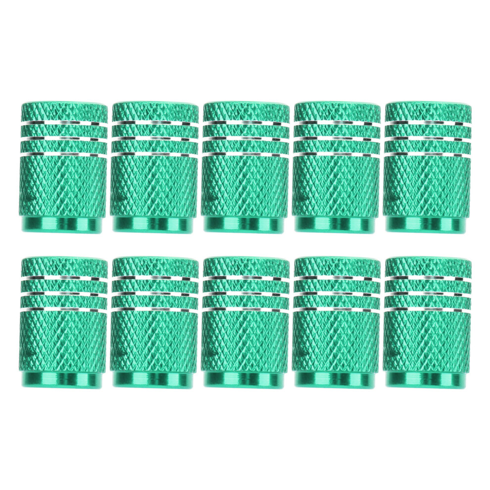 Zinc Alloy Skull Pattern Car Wheel Tire Valve Stem Caps For Cars & Bikes Green 4101341948184
