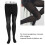 Elastische Kompressionsstrumpfhose 15-20mmHg schwarz 12