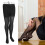 Elastische Kompressionsstrumpfhose 15-20mmHg schwarz 1