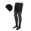 Elastische Kompressionsstrumpfhose 15-20mmHg schwarz 4