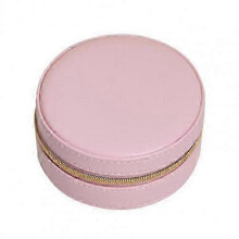 (red) 2025 Portable Jewelry Box Faux Leather Jewelry Storage Box For Earring Necklace Ring Box Jewelry Packaging Box Joyero Organizador