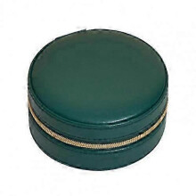 (green) 2025 Portable Jewelry Box Faux Leather Jewelry Storage Box For Earring Necklace Ring Box Jewelry Packaging Box Joyero Organizador