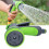 Garden Hose Nozzle with 10 Spray Effect 9