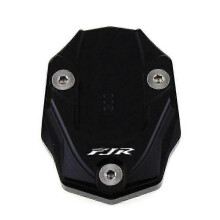 (Black) 2025 For Yamaha FJR1300 FJR 1300 FJR 2001 - 2019 2018 Motorcycle Accessories Kickstand Foot Side Stand Enlarge Extension Pad Shelf