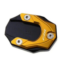 (Gold) 2025 For Yamaha FJR1300 FJR 1300 FJR 2001 - 2019 2018 Motorcycle Accessories Kickstand Foot Side Stand Enlarge Extension Pad Shelf