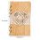 Wooden Guest Book Memorable Signature Message 10