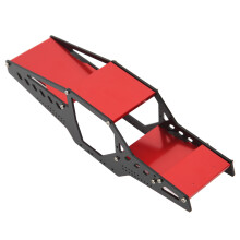 Jaula antivuelcos de aluminio 1/24 158x42x38 48 g roja AXI00005